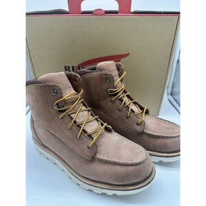 Red Wing 1224 Women’s 9.5 Brown Safety Toe Work Boots EH SR Vibram Moc Toe